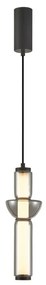 ITALUX 5902854539819 BRUNI Modern Led Függesztett Lámpa Matt Fekete, Halványszürke LED IP20