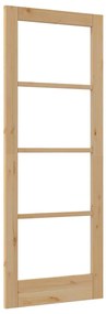 Belső Ajtó Üveggel ORKDAL Barna 78 x 202 cm