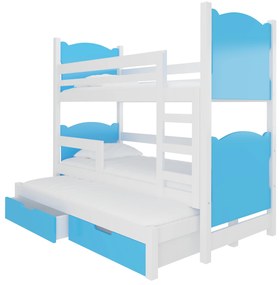 Emeletes gyerekágy  180x75 cm. Akció -17%. 1052132