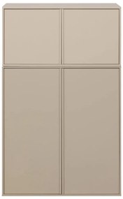 Krémszínű borovi fenyő moduláris szekrény 100x150 cm Daily – vtwonen