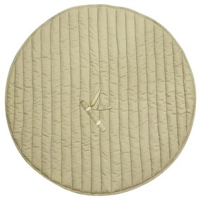 Zöld-krémszínű játszószőnyeg Bamboo Leaf – Lorena Canals