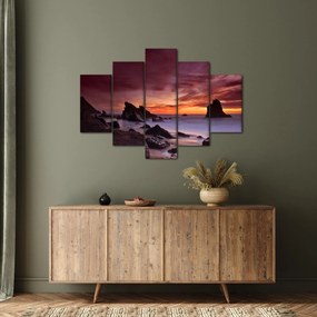 Naplemente a tengerparton képe (150x105 cm)