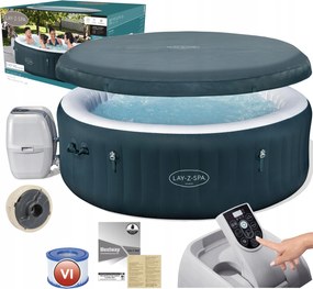 Jacuzzi Felfújható Lay-Z-Spa Hidromasszázs Miami Bestway 6001D 6 személyes