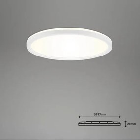 Briloner 7058-016 - LED Dimmelhető lámpa SLIM LED/18W/230V Wi-Fi Tuya + + távirányító