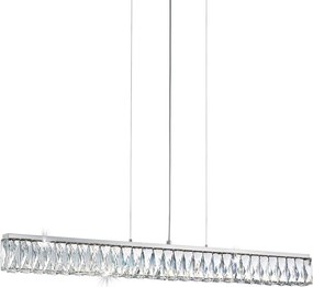 Eglo 95543 - Kristály csillár kábelen TELLUGIO-S LED/36W/230V 3000K
