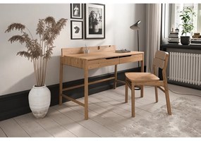 Tölgyfa íróasztal 65x120 cm Twig – The Beds