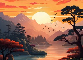 Poszter 18x13cm Arany Nyugat