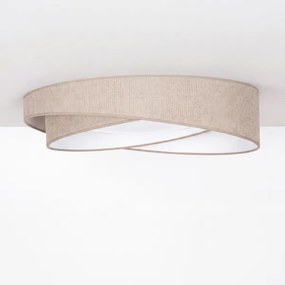 BRILAGI - LED mennyezeti lámpa VELVET TWIST LED/24W/230V 4000K átm. 55 cm bézs
