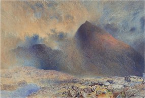 Flizelin fotótapéta Flizelin Design Hegyi tájkép 104x70 Ragasztó