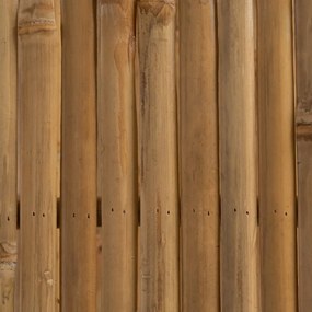 Natúr színű bambusz polcos állvány 61x104x34 cm Manali – Ixia