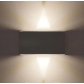 LED Kültéri fali lámpa LED/12W/230V IP54 fehér