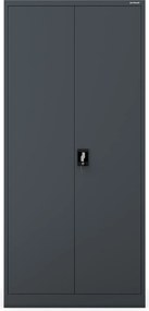 Zárható irattartó szekrény antracit JAN H D600 900 x 1950 x 600 mm