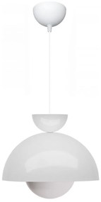 SALVA kábeles csillár 1xE27/15W/230V fehér