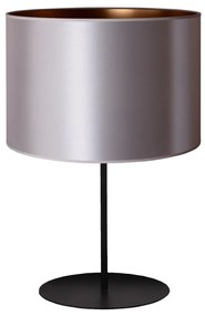 Duolla Duolla - Asztali lámpa CANNES 1xE14/15W/230V 20 cm ezüst/réz/fekete DU602983
