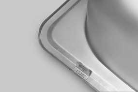 Aqualine Aqualine, Rozsdamentes mosogató 48x18x48cm, AQ4848B