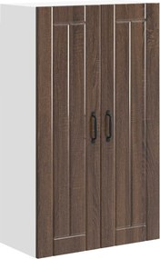 vidaXL Konyhaszekrény Barna Tölgy 60 x 31 x 100 cm Faanyag