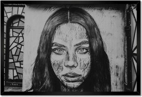 Poszterek keretben 60x40 Graffiti Utcaművészet