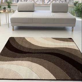 Comfort 6872 barna modern szőnyeg120x170 cm