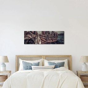 Kép - Viking (órával) (90x30 cm)