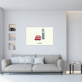 Kép - Európa városai N⁰3 (90x60 cm)