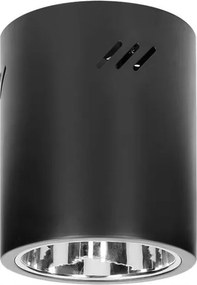 Mennyezeti lámpatest kerek cső Korin 16 E27 fekete