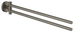 Grohe Essentials törülközőtartó csiszolt hard graphite G40371AL1