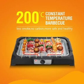Aigostar - Asztali elektromos grillsütő 2000W/230V