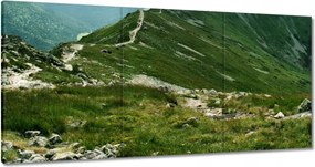 Vászonkép 60x30 Tátra Lengyel hegyek Kilátás