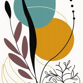 Poszter 20x20cm Akvarell Ébredés