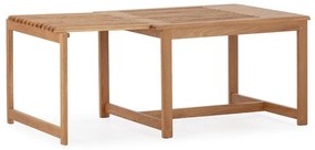 Natúr színű tölgyfa dohányzóasztal 60x70 cm Unai – MOME