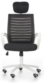 Socket irodai szék, fekete / fehér