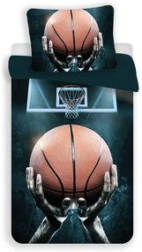 Egyszemélyes pamut gyerek ágyneműhuzat 140x200 cm Basketball – Jerry Fabrics