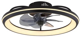 Globo 03643 - CELESTE LED mennyezeti ventilátor 40W 3000-6500K + távirányító