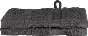 vidaXL Vendégtörölköző SOLUND 2 pcs Antracit 15 x 21 cm 550 gsm
