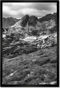 Poszterek keretben 40x60 Tátra Lengyel hegyek Kilátás