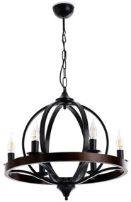 Csillár láncon KYOLN 6xE14/40W/230V