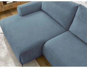 Kék sarokkanapé Aden – Bobochic Paris