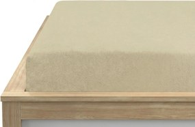 Frottír lepedő MOLTON cappuccino 180 x 200 cm