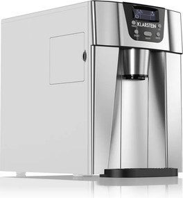 Klarstein Ice Volcano 2G, jégkocka készítő, 13 kg/24 h, jékockagyártó, LED, ezüst