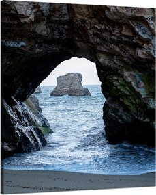 Vászonkép Természet Tenger Sziklaív 80x100 cm