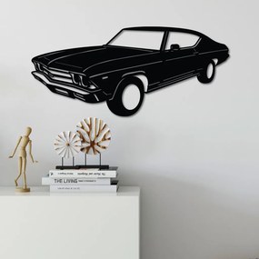 Chevrolet fém fali dekoráció, 60×28 cm