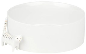 Fehér porcelán tál CAT