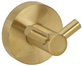 Sapho - Dupla fali kampó X-ROUND 5,5x5 cm arany