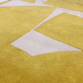 Okkersárga kézi szövésű szőnyeg újrahasznosított szálakból 200x290 cm Romy – Asiatic Carpets