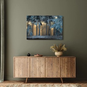 A havas erdő képe (90x60 cm)