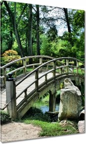 Vászonkép 70x100 Fa híd