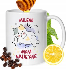 Bögre Milena Barátnőknek Ajándék Nyomtatott Fehér 330ml