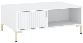 FLOP fehér dohányzóasztal