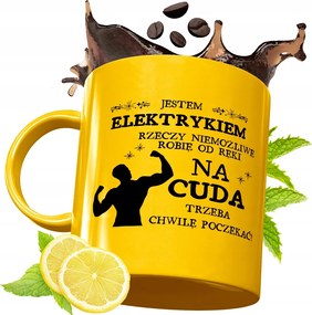 Arany Prémium Bögre Villanyszerelőnek Ajándék Nyomtatott Fotóval