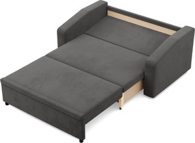 Zeus kanapé, szövet anyag, hab töltet, döntött kartámasz, szürke